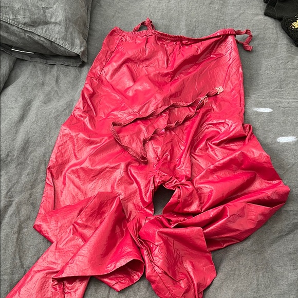 Vintage Danskin burgundy jumpsuit - Picture 1 of 7